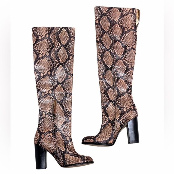 Sam Edelman Shoes - Sam Eldeman (Rylan) snakeskin Knee boot